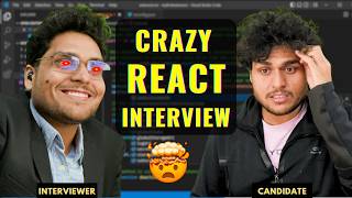 [ Live ] React JS Interview 🤯 | Frontend UI Questions 🤒