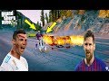 RONALDO YARIŞIRKEN KAZA YAPIYOR VE MESSİ HAYATINI KURTARIYOR  - GTA 5