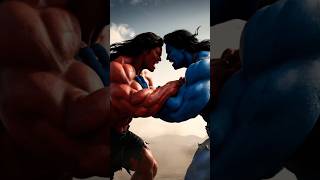 Red She-Hulk Vs Blue She-Hulk The Giant Clash