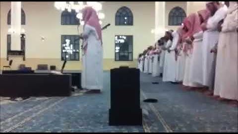 وَلَا تَحْسَبَنَّ اللَّهَ غَافِلًا عَمَّا يَعْمَلُ الظَّالِمُونَ ۚ  تلاوة القارئ نايف الفيصل