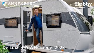 Caravan review Hobby De Luxe 495 WFB model 2023