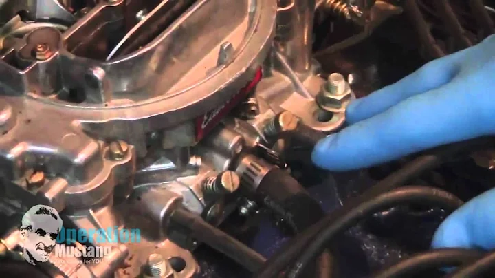 Adjust the Gas / Idle Mixture Screws on Your Edelbrock Carburetor