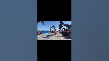 Mastering Efficiency: Kalmar Reachstacker in Action