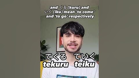 How to use てくる (tekuru) and ていく (teiku) to say "to do X and come/go" in Japanese