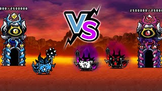 The Battle Cats - Malevolent Dark Cat VS All Dark Cat!