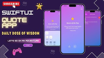 🌟 Daily Dose of Wisdom: A SwiftUI Quote App