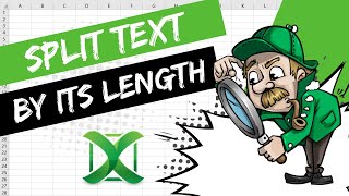 Excel - How to Split text by its length |  Power Query 14