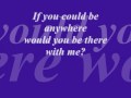 Tom Felton If You Could Be Anywhere Lyrics Tom Felton If You Could Be Anywhere Lyrics