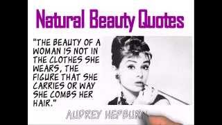 audrey hepburn quotes beauty natural