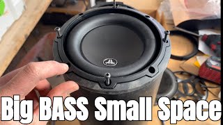 More BASS for your small space!: Modify a Bazooka Tube with a JL 6W3