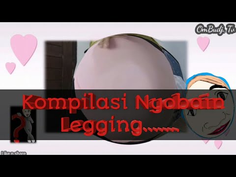 nyobain legging houl.... kompilasi Mantep borrr #leggings #viral