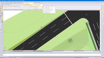 Civil Designer software FAQ - Road markings – Intersection lines, text and symbols