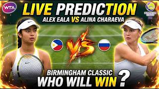 Alex Eala Vs Alina Charaeva   Birmingham Classic  Watch Free Before Its Taken Down