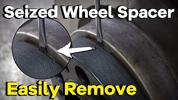 How to Easily Remove Seized Wheel Spacers?|BONOSS Disassembly Grooves Design|2022 Mercedes G550