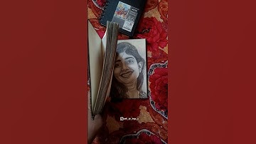 Drawing Sai Pallavi | Beautiful girl sketch #short #shorts #girl #saipallavi   #drawing #artist
