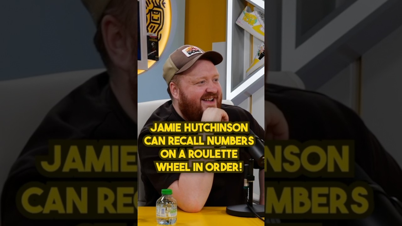 Jamie Hutchinson Can Recall All Numbers On A Roulette Wheel In Order...