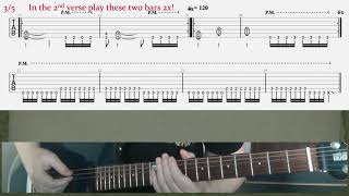 Death Zombie Ritual tab and rhythm guitar lesson