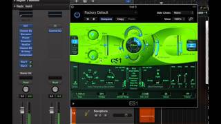 Using ES1 Synth in Logix Pro X