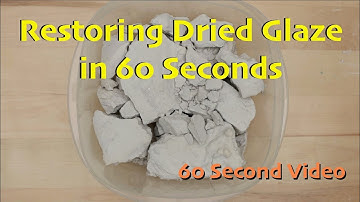 Restore Dried Glaze in 60 Seconds!
