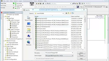 7 - RSLogix/Studio5000 Adv Manual - Changing Processors & I/O