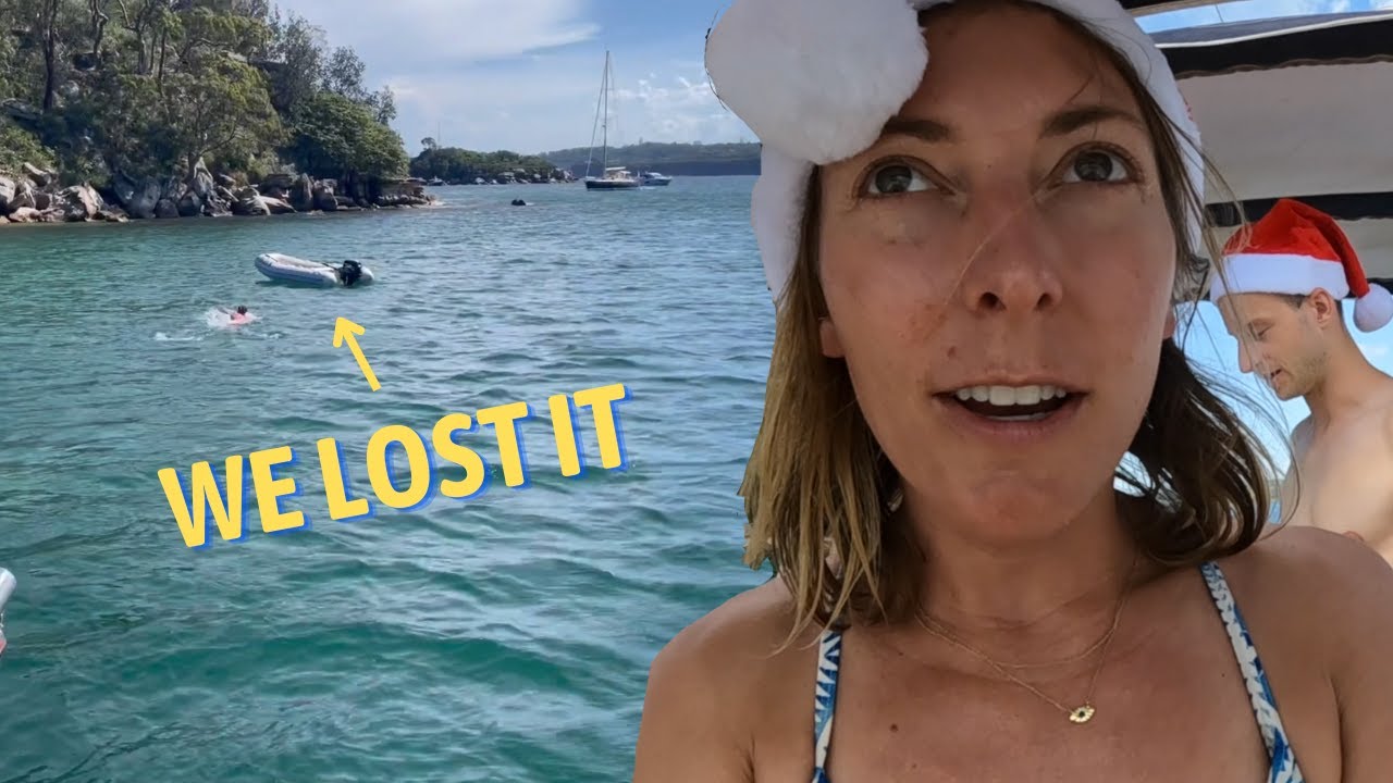 BROKEN sail,  LOST boat and a VERY Australian Christmas onboard | Week 6 Aboard Phoenix