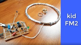 مشروع كيفية صنع و إنجاز كاشف معادن انتقائي how to make a metal detector kid  fm2 - YouTube