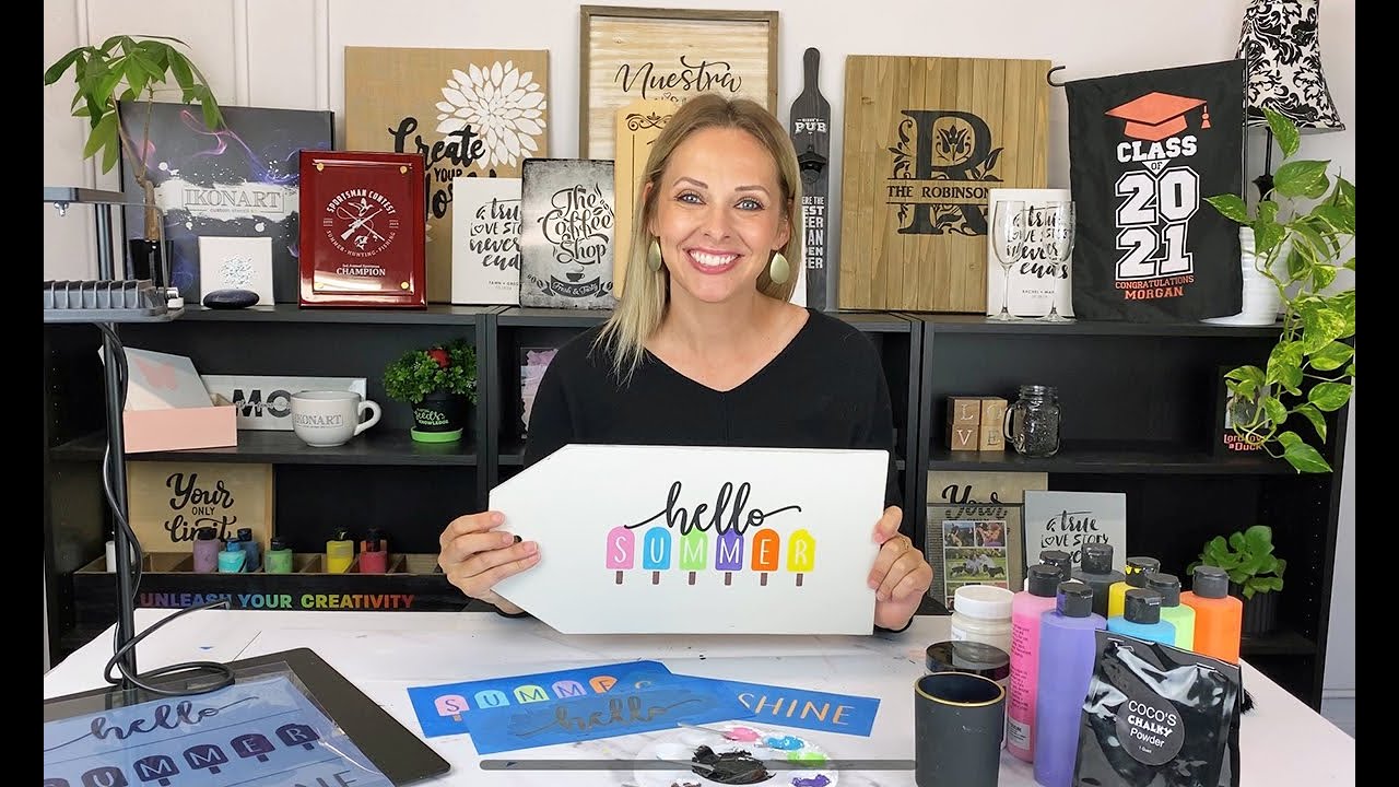 Create customized home decor in minutes with Chalk Couture Chalk Paste!