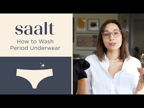 How to Wash Period Underwear 