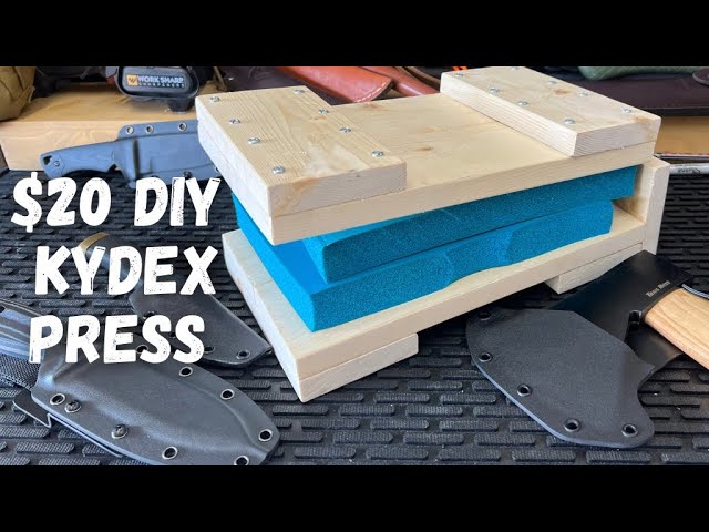 how to make a DIY kydex press 