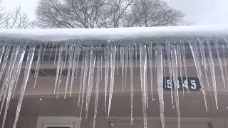 Here is why I am not a fan of leaf guards in the gutter.