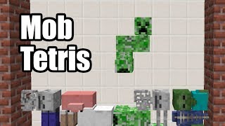 Minecraft Mob Tetris -- Feat. McMakistein