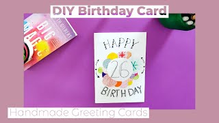 DIY Birthday Card | Greeting Card - DIY Crafts