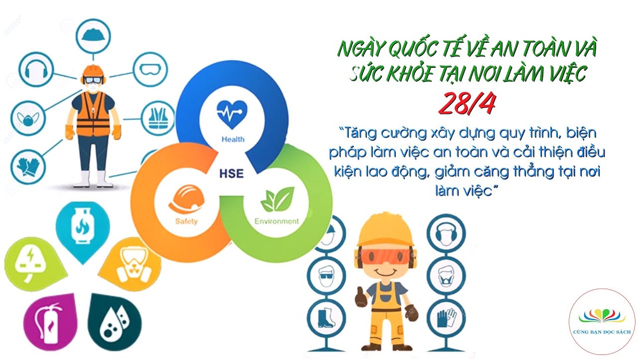 Tháng 4 có ngày lễ gì? Tổng hợp các sự kiện nổi bật trong tháng 4 17 Ngày Thế giới về An toàn và Sức khỏe tại nơi làm việc - YouTube