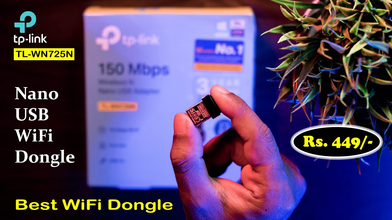 TP Link USB WiFi Adapter TL-WN725N | WiFi for Desktop | Speed Test |  Installation | Review - YouTube