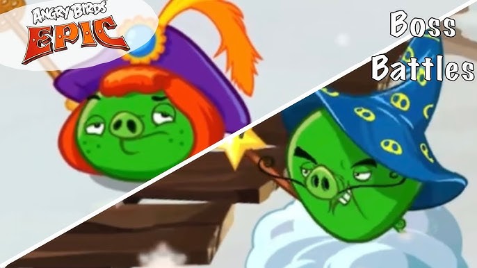 I switched reds code in angry birds epic with prince porky and got THIS : r/ angrybirds