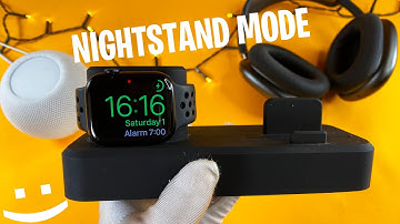 How To Turn On Nightstand / Bedside Mode On Apple Watch Series 8