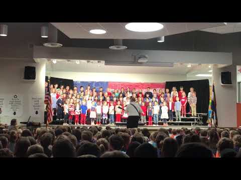 Runyon Elementary School Veteran’s Day Concert 2017 - song 1