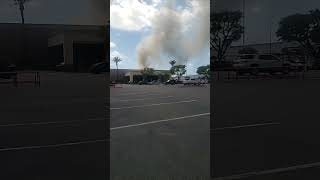 Pallet Fire in Pico Rivera