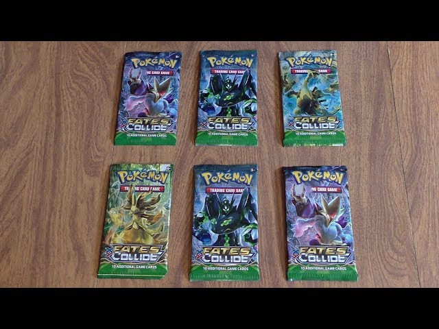 pokemon xy fates collide booster pack XY: This booster pack contains 10 Pokemon TCG game cards Pokemon XY Fates Collide Elite