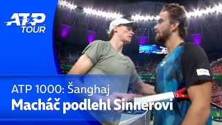 Macháč V Semifinále Masters Podlehl Světové Jedničce Sinnerovi