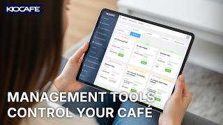 KioCafé Management &amp; Reporting Tools (KCM) | Real-Time Dashboard for Autonomous Café Operations