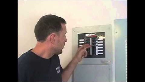 Choosing circuits for your generator