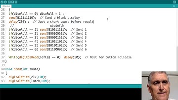 ECHT-130, Lab-10d Arduino Dice