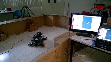 Mecanum Wheel Robot using Robot Operating System and Simultaneous Localization and Mapping