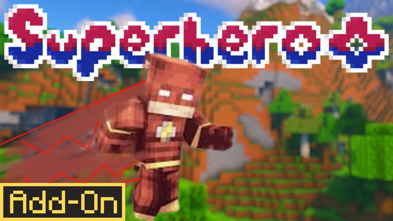 The BEST Superhero Mod For Minecraft Bedrock!