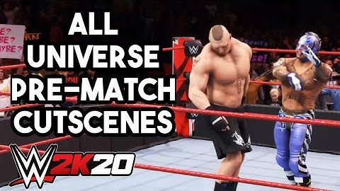 WWE 2K20 [ALL Pre-Match Cutscenes in Order]