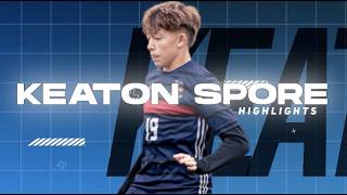 Keaton Spore LWB Highlights Lou Fusz Athletic U19 MLS Next Class '27
