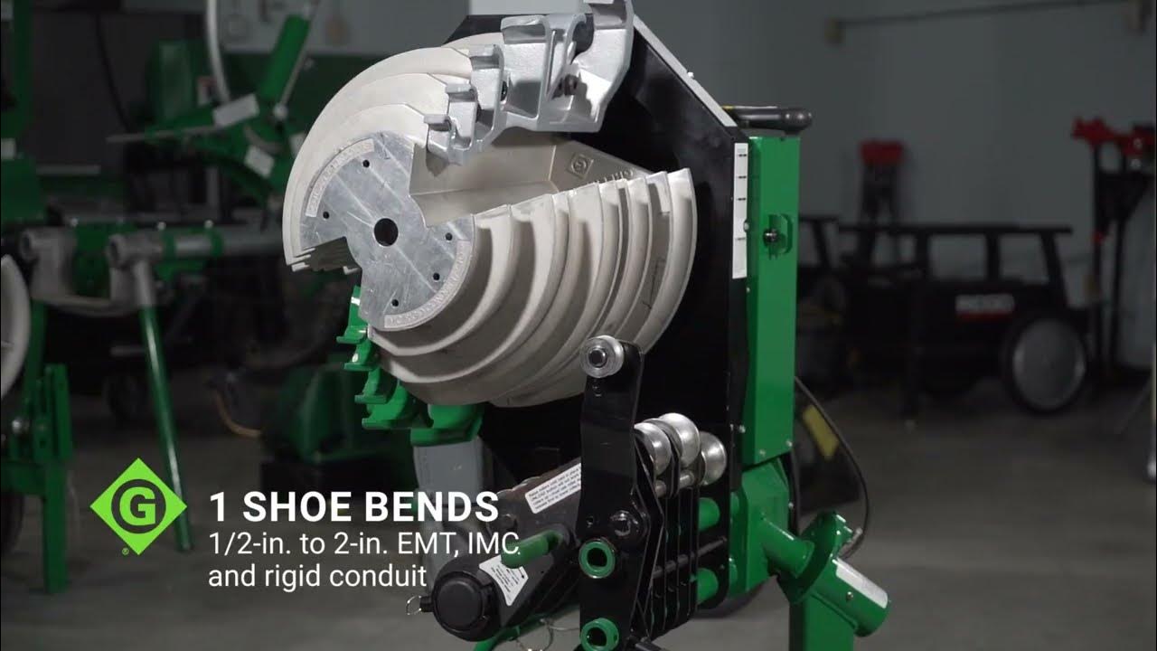 Greenlee 854DX Electric Conduit Bender YouTube