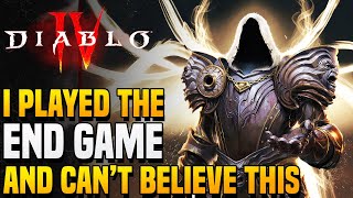 I Played Diablo 4's End Game | No Story Spoiler Review