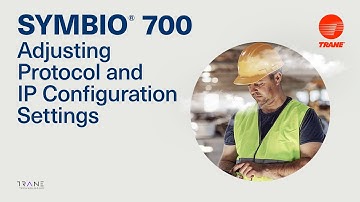 Symbio® Service & Installation App: Adjusting Protocol and IP Configuration Settings